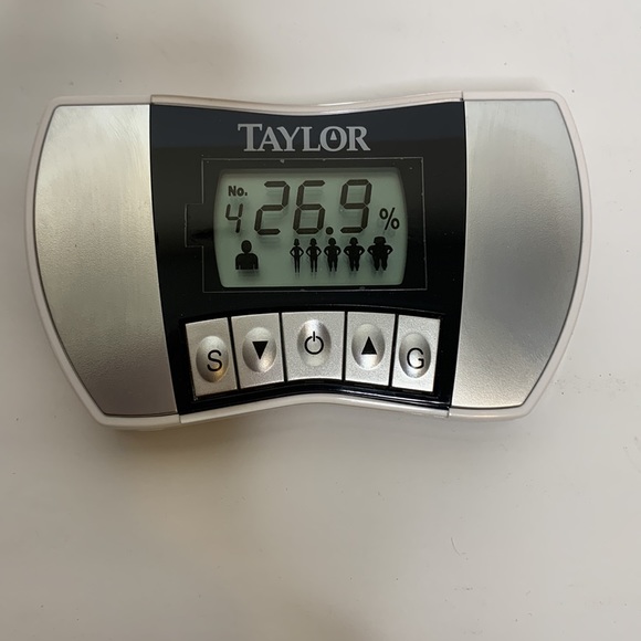 Taylor | Handheld Body Fat Analyzer | Compact & Portable | 8- User Memory Goals - Picture 4 of 7